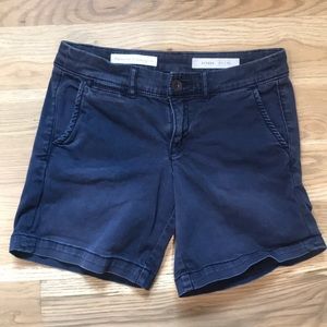 Anthropology Pilcro hyphen navy shorts size 25